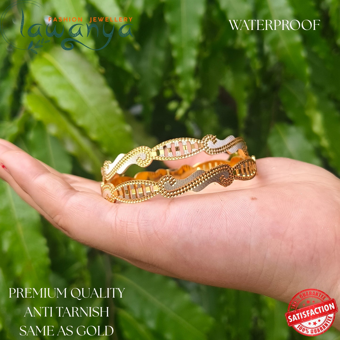 Designer Bangles – Unique Craftsmanship & Waterproof Finish