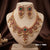 Ruby Emerald Pearl Necklace Set | SKU 1262