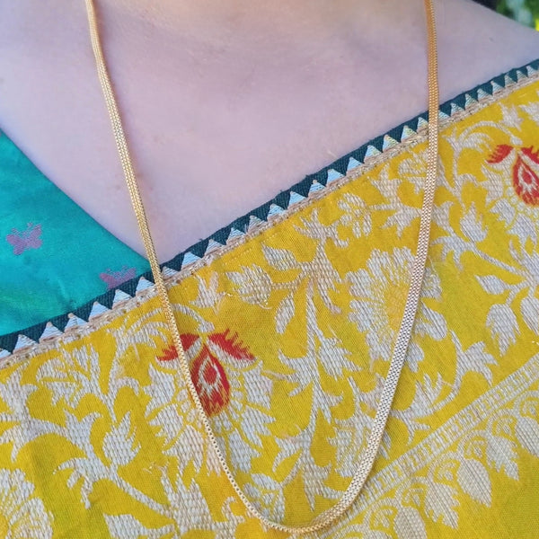 24-Inch One Gram Gold-Plated Chain β Elegant & Timeless 230