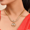 White Stone Necklace Diamond Model - Premium Quality 930