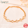 Timeless Gold-Plated Bracelet β Anti-Tarnish & Adjustable 303