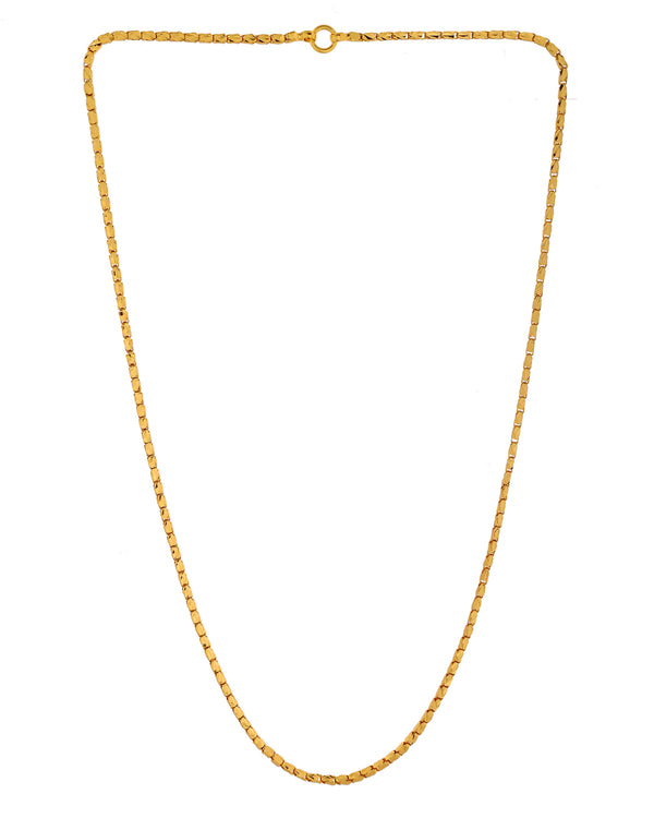 24 Inches Gold Plated Chain Premium Quality 810