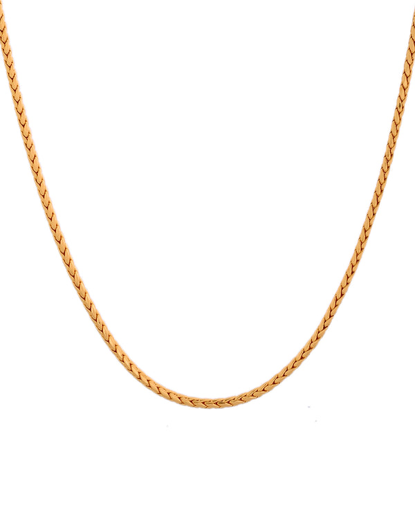 24 Inches SP Kodi Chain - One Gram Gold Plated 806