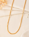 24 Inches Gold Plated Chain Premium Quality 810