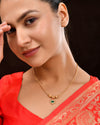 Simple Palakka Short chain necklace 751