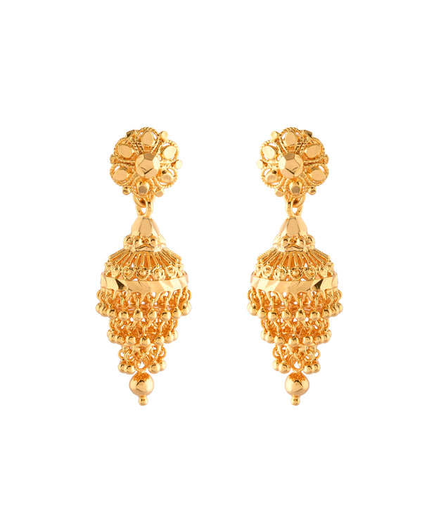 Gold Plated Jumka - Same like Gold 437