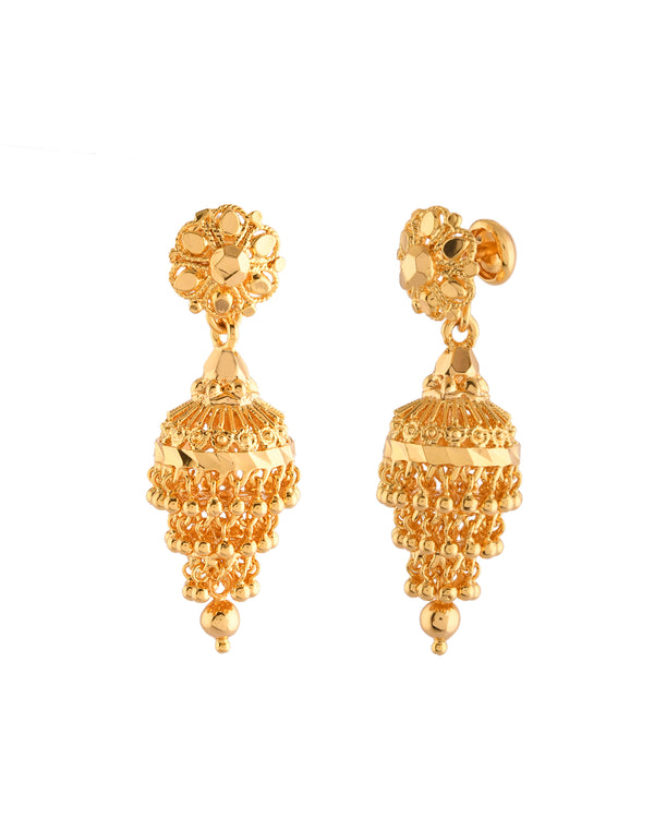 Gold Plated Jumka - Same like Gold 437