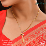 18β Short Chain with Cute Heart Charm 115