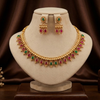 Royal Ruby & Emerald Necklace Set by Lawanya Fashions SKU 1290