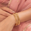 Maharani Style Designer Bangles sku 1004