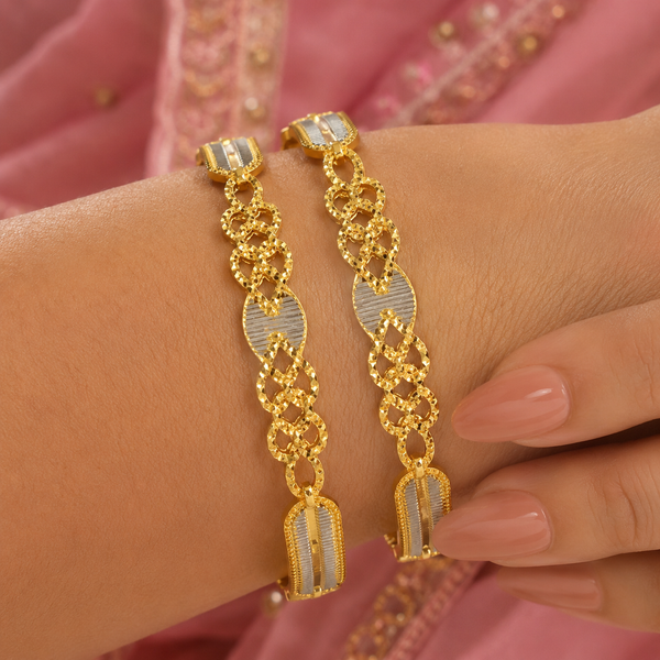 Traditional Indian Gold Look Bangles sku 1011