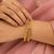Elegant Stone Studded Gold Plated Kada SKU 632