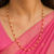 Premium Gold Plated Red Bead Chain for Women | 24 Inch Lightweight Traditional Chain SKU 603