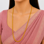 Elegant 30 Inch Micro Gold Plated Long Chain sku 610