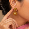 Luxury Traditional Anti Tarnish Jhumka Earrings sku 1529