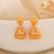 Stylish Gold Plated Jhumka Earrings | Ethnic Party Wear Jewellery SKU 1523