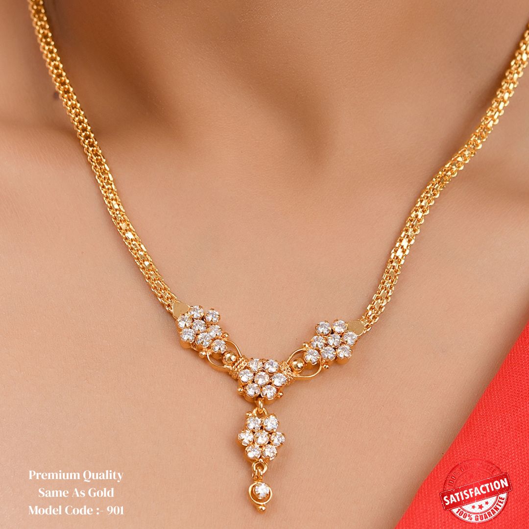 24 Inches One Gram Gold Plated