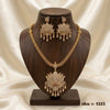 Elegant Lotus Necklace Set with Matching Earrings SKU 1252