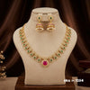 Royal Emerald & Ruby Traditional Necklace Set ✨ SKU: 1254