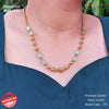 18-Inch Gold-Plated Pearl Chain – Elegant & Timeless Design