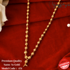 Radiance Gold-Plated Beaded Chain | Lightweight & Tarnish-Resistant 451