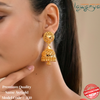 Superior Gold Plated Jhumka Earrings 430