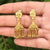 Gold Plated Jumka Earrings