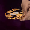 Royal Leaf Design Bracelet with Sparkling CZ Stones sku 1107