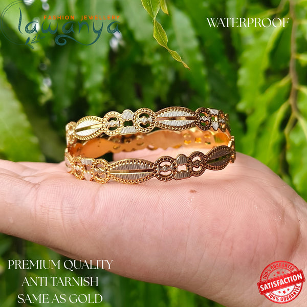 Premium Waterproof Designer Bangles – Anti Tarnish & Stylish Look