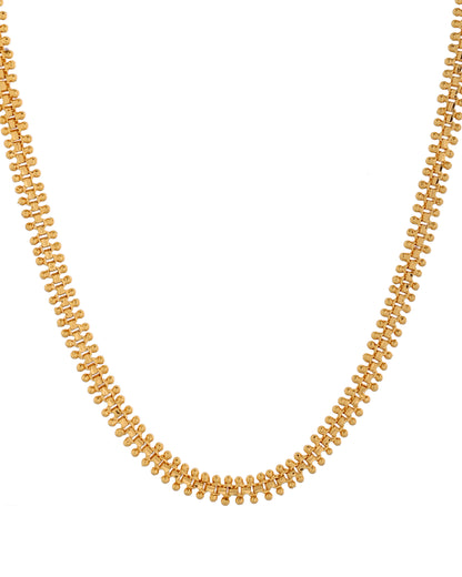 24 Inches One Gram Plated - Real Gold Model Chain