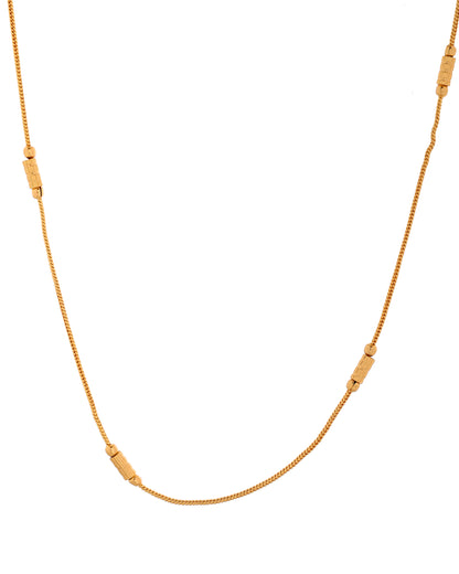 24 Inches Gold Plated Chain - Same As Gold 580