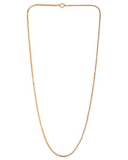 24 Inches One Gram Gold Plated Chain