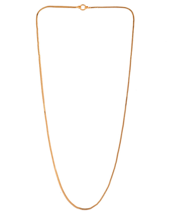 24 Inches One Gram Gold Plated Chain
