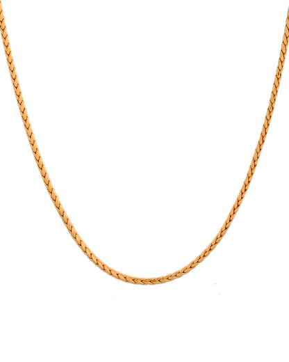 24 Inches SP Kodi Chain - One Gram Gold Plated 806