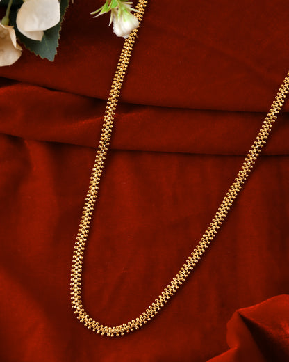 24 Inches One Gram Plated - Real Gold Model Chain