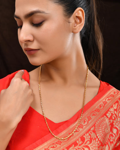 24 Inches Gold Plated Chain 805