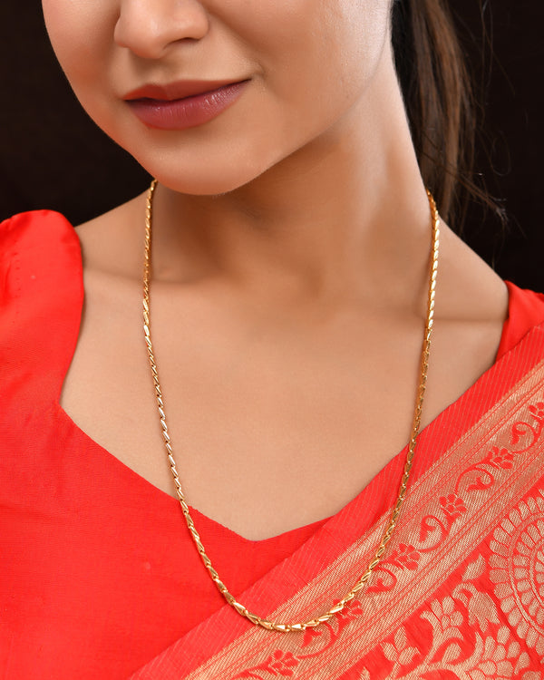 24 Inches Gold Plated Chain 805