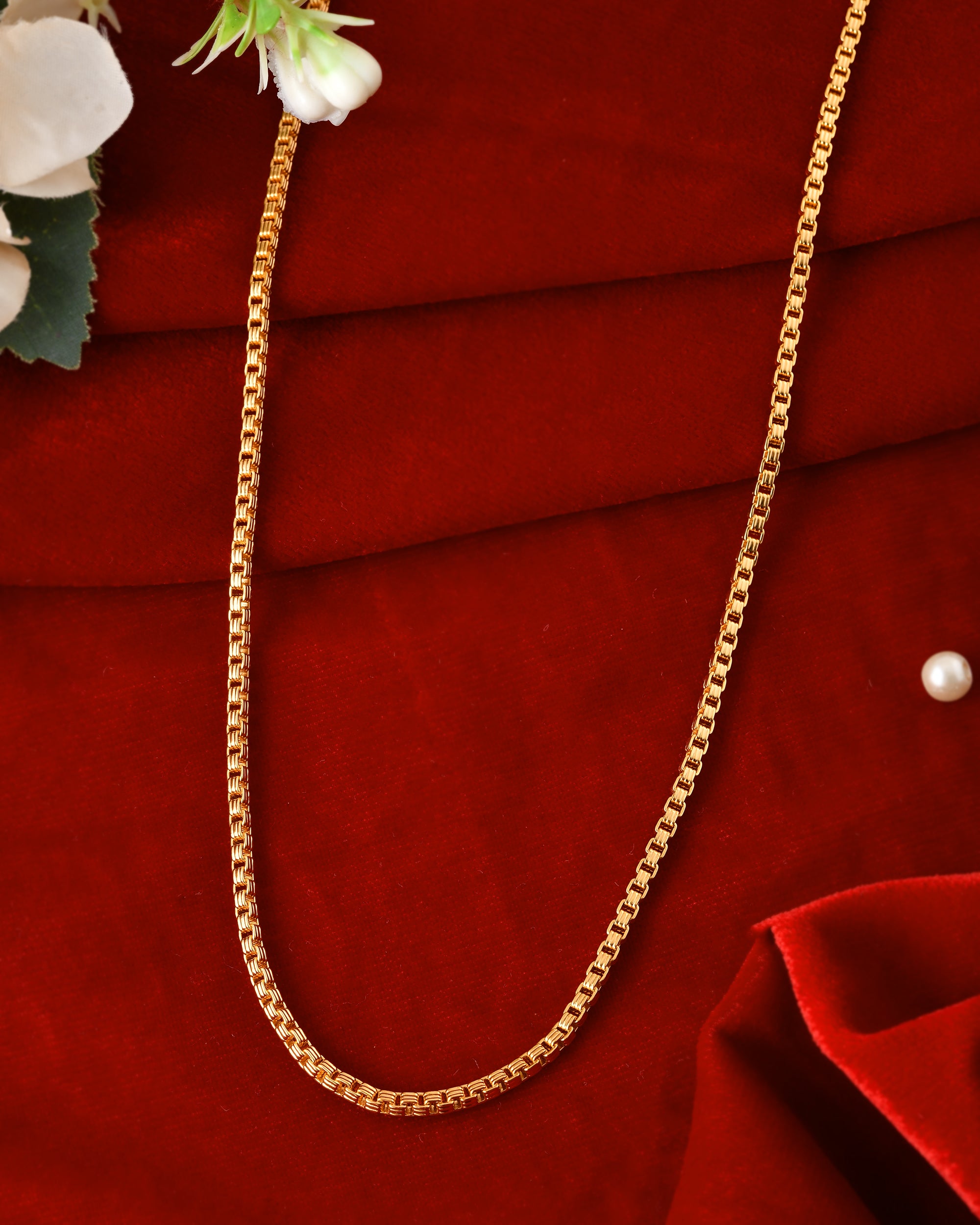 Box Model Chain Design Special Box Model Chain - 24 Inches 850 – LAWANYA FASHIONS