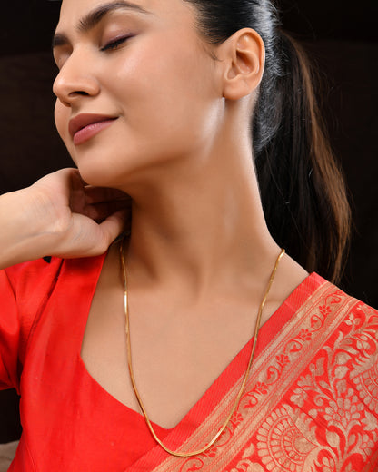24 Inches One Gram Gold Plated Chain
