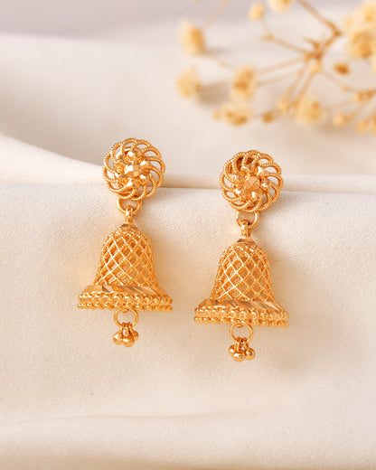 Gold Plated Jumka - Same like Gold 436