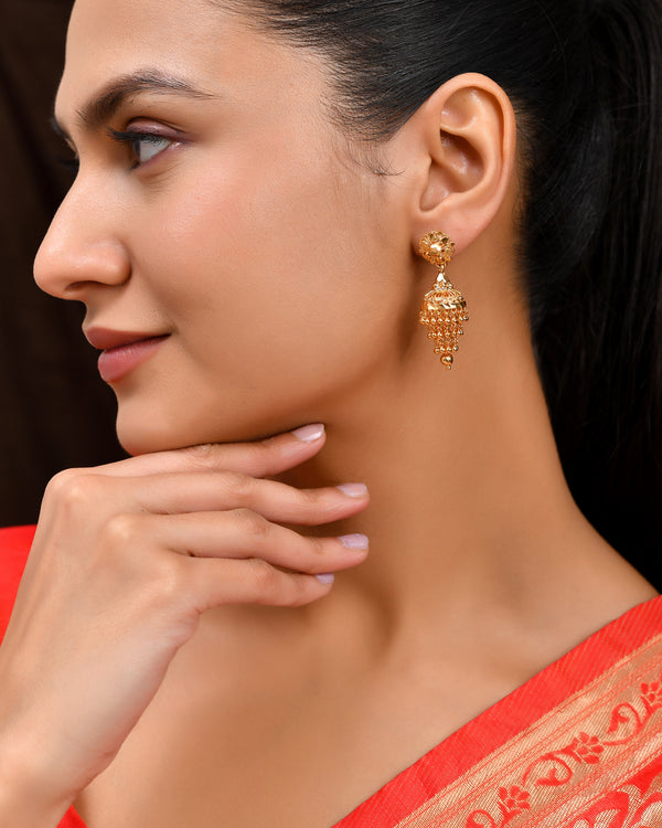 Gold Plated Jumka - Same like Gold 437