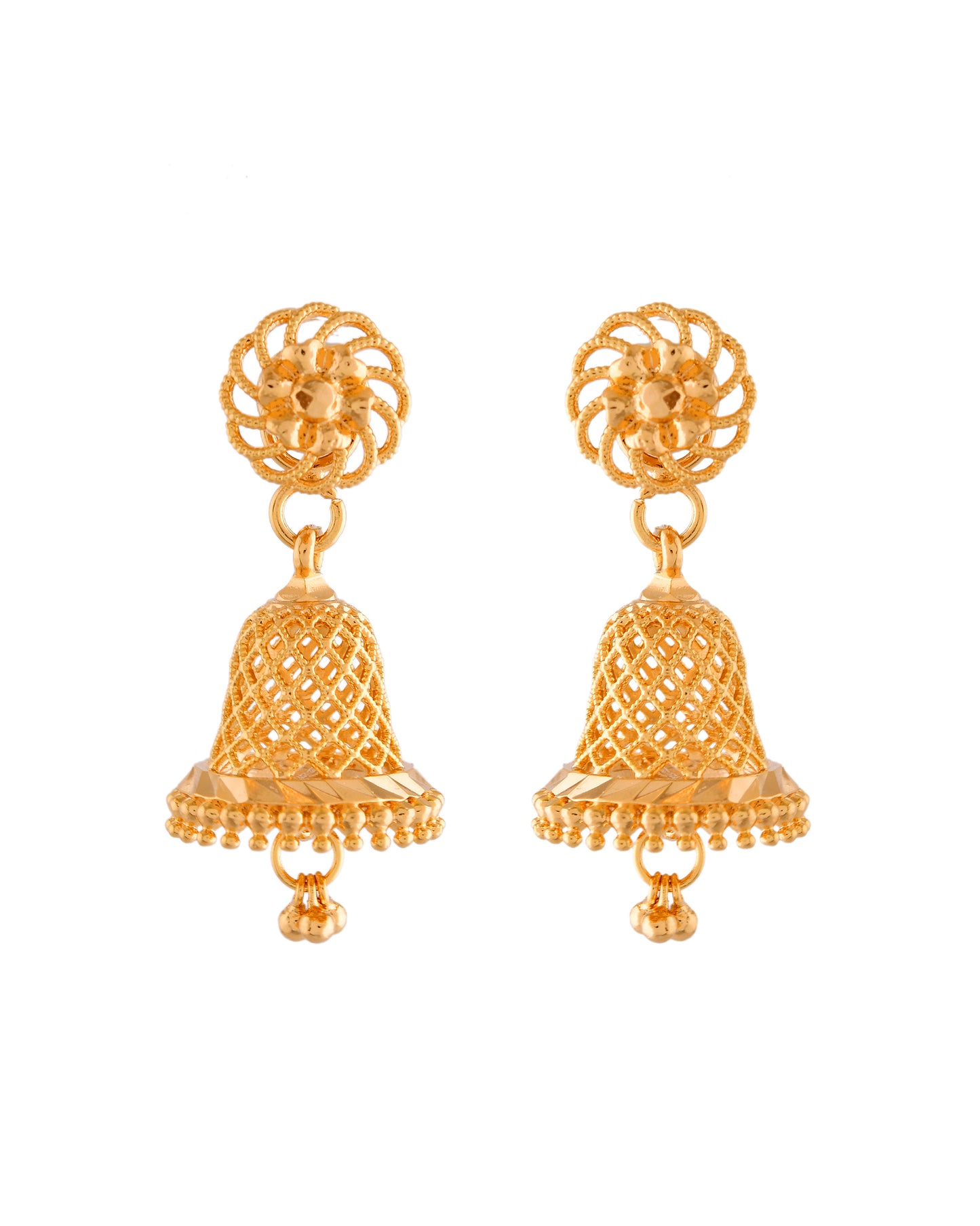 Gold Plated Jumka - Same like Gold 436