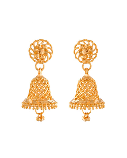 Gold Plated Jumka - Same like Gold 436