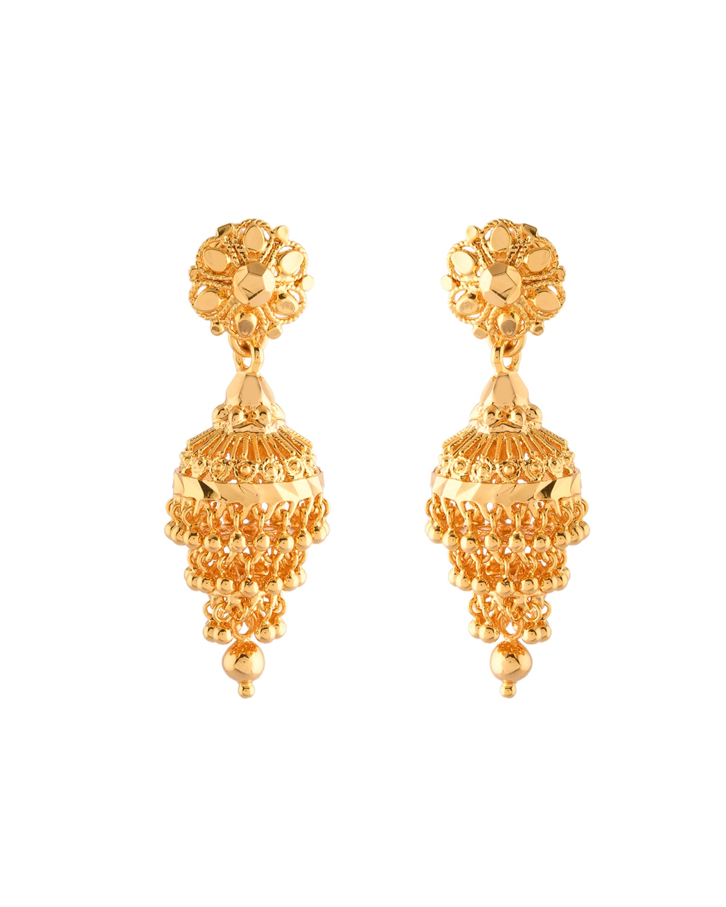 Gold Plated Jumka - Same like Gold 437