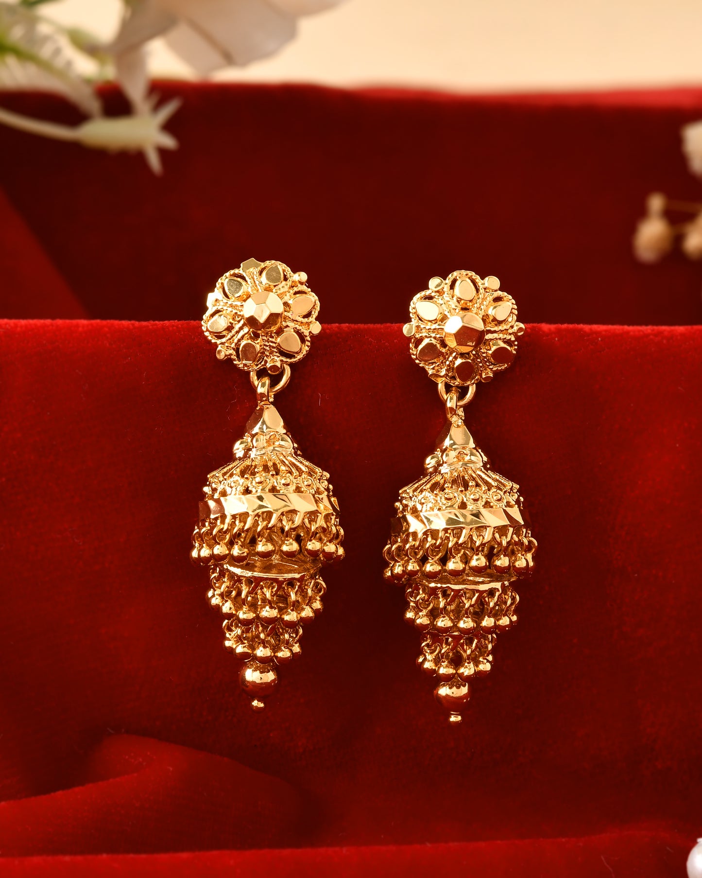Gold Plated Jumka - Same like Gold 437