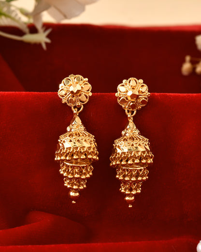 Gold Plated Jumka - Same like Gold 437