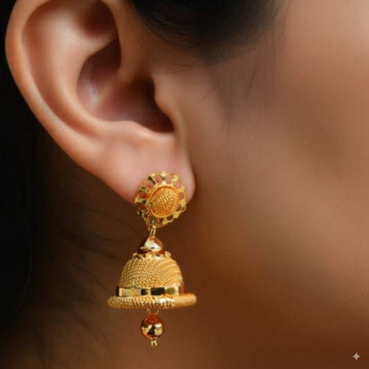 Gold Plated Mini Jumka