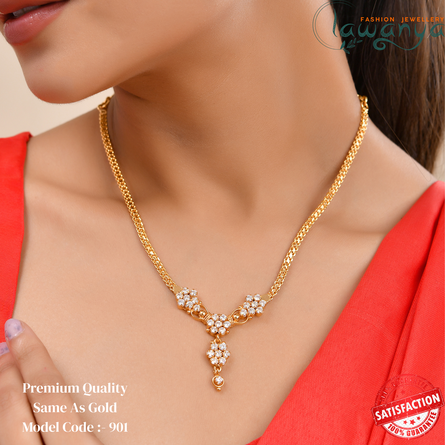 24 Inches One Gram Gold Plated