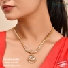 White Stone Necklace Diamond Model - Premium Quality 930