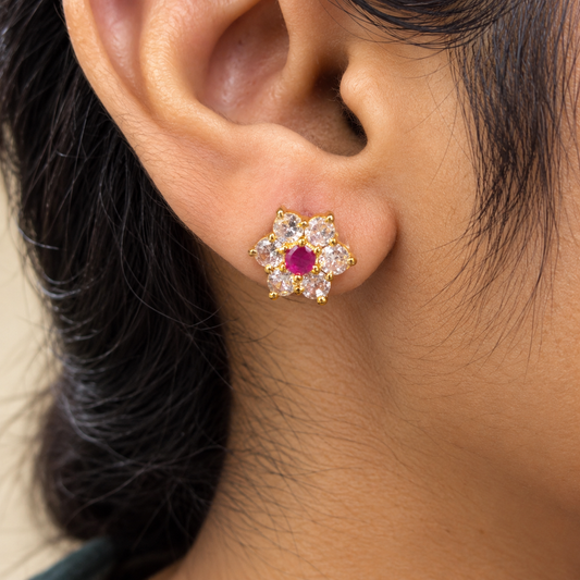 Traditional Gold-Tone STUD'S SKU 351